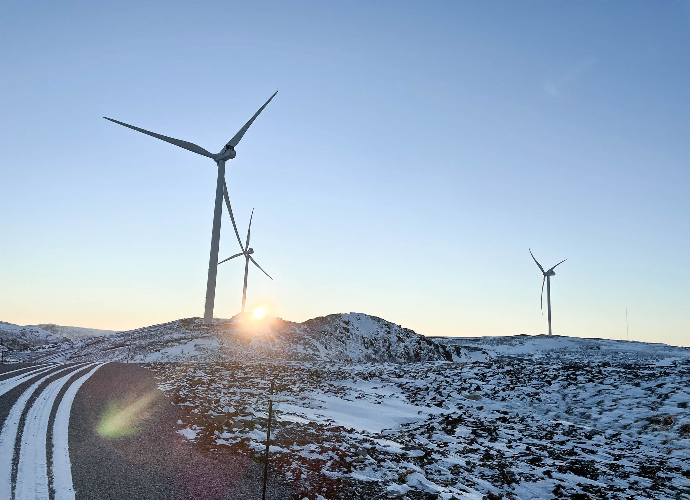 Windpark in Norway